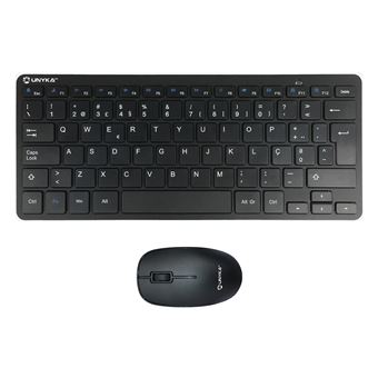 Teclado Wireless + Rato UNYKAch UK505448 | Idioma: Português | Preto - 1