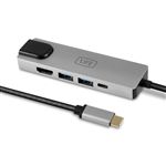 Adaptador 1Life usb-c:5in1 HDMI / DEX / RJ45