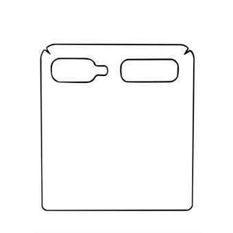 Película em Hidrogel Mietubl (soft TPU) para Samsung Galaxy Z Flip (verso) - 1