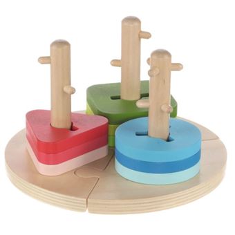 Puzzle montessori de madeira Zopa - 1