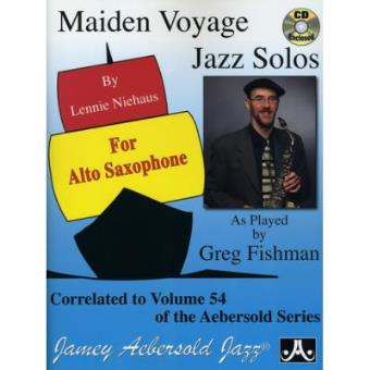 Vol. 54 Maiden Voyage Alto Sax Solos - 1