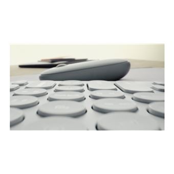 Teclado Wireless Logitech Pebble Keys 2 K380s | Idioma: Espanhol | Rosa - 1