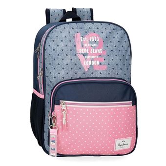 Mochila Pepe Jeans Noni Denim 2024 68222D1 | 40X30X12cm - 1