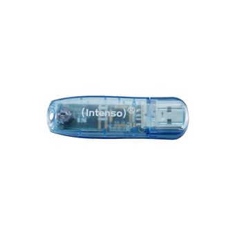 Unidade de Memória Usb Intenso Rainbow Line | Azul - 1