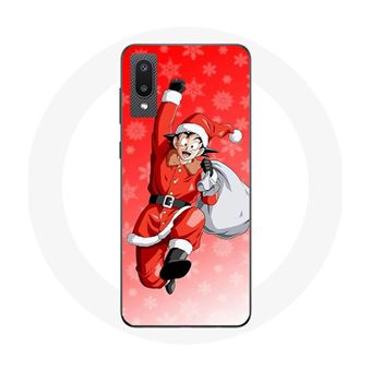Capa Maniacase para Samsung Galaxy A02 Anime Son Goku Dragon Ball O Dia de Natal 2023 - 1