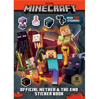 Minecraft Official The Nether And The End Sticker Book Minecraft - 1