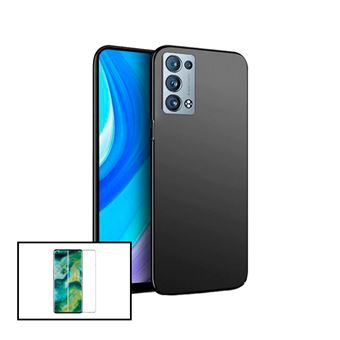 Kit Phonecare Película de Vidro Temperado 5D Full Cover + Capa SlimShield para Oppo Reno6 Pro - Preto - 1