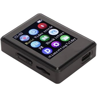 Leitor MP3/MP4 Bluetooth Orysin X5 | 1.77” | Rádio FM | Gravação | Preto - 1