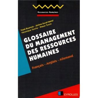 Glossaire Management Ressources Humaines - 1