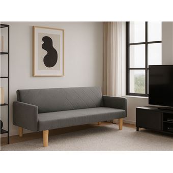 Sofá-Cama Ideia Home Design Cosmos - Cinza - 1