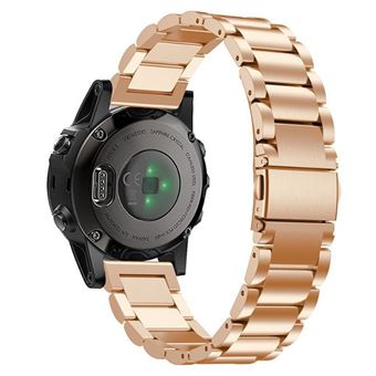 Bracelete Aço Stainless Lux Phonecare com Ferramenta para Garmin Fenix 5/5 Plus/5S Plus 22mm e 6 Pro/Quatix 5 Sapphire/Quatix 5 Dourado - 1