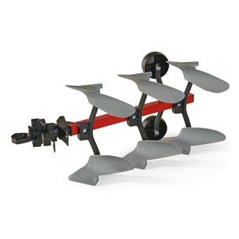 Acessório de brinquedo de montar rolly toys rollyScraper | Cinzento, Vermelho - 1