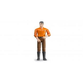 calças castanhas homem