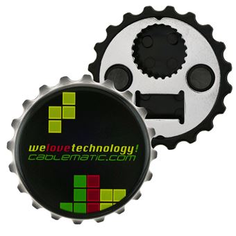 Abra-Caricas Magnético Cablematic para Frigorífico Modelo Blocks - 1