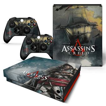 Autocolantes de Proteção HSMY para Consola e Comando Microsoft Xbox X - ASSASSINS CREED -TN-XBONEX-0213 - 1