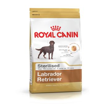 Comida seca para cão Royal Canin Labrador Retriever Sterilised Adulto Aves, Arroz 12 kg - 1