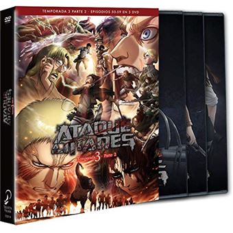 DVD Shingeki no Kyojin Attack On Titan / Ataque a Los Titanes