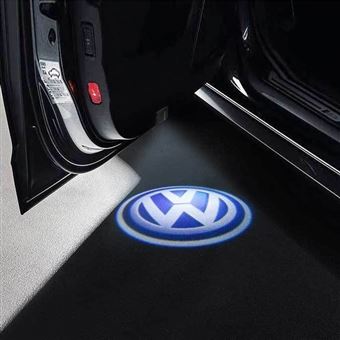 Projector LED Wireless de Logótipo de Marca Automóvel | Pack 2 - Volkswagen - 1