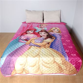 Colcha Cama Solteiro Disney Princesas | 170x250 cm | Poliéster - 1