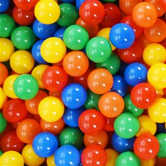 Bolas de brincar coloridas para piscina de bebé vidaXL 1000 peças - 1