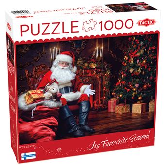 Puzzle Tactic Santa´s Surprise, Christmas 59605 | 1000 Peças - 1