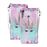 Capa Magunivers PU Impressão Padrão com Apoio Rosa e Ciano para Huawei P20 Lite 2019/Nova 5I_0