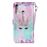 Capa Magunivers PU Impressão Padrão com Apoio Rosa e Ciano para Huawei P20 Lite 2019/Nova 5I_3