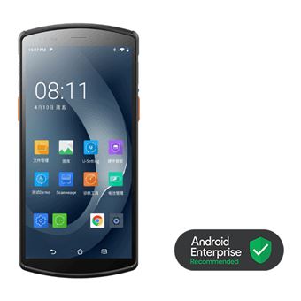 Computador Móvel UROVO DT50S - 5.7\" Display Android 11 GMS+AER 2D-Scanner 4GB/64GB Octa-Core | Preto - 1