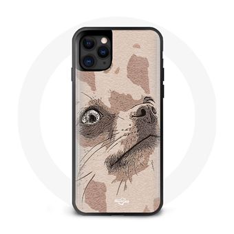 Capa Maniacase para Iphone 13 desenho de Cão Chihuahua - 1