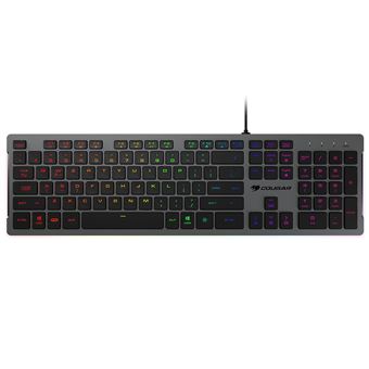 Teclado Gaming com Fios COUGAR Gaming Vantar S | Preto - 1