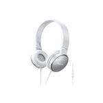 auricular para telemóvel Panasonic RP-HF300ME-W Binaural Fita de cabeça Preto Cinzento e Branco