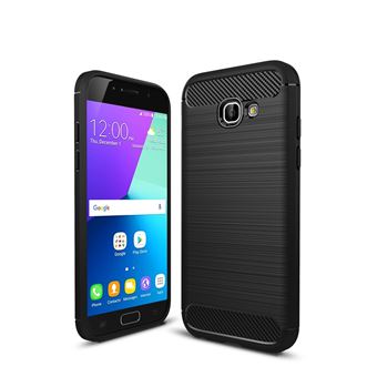 Capa Carbon Gel TPU Carbono Multi4you para Samsung Galaxy A5 2017 - Preto - 1
