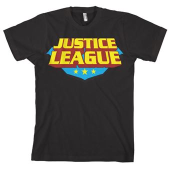 T-shirt Justice League Classic Logo | Preto | L