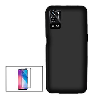 Kit G4M Película de Vidro Temperado GorilasGlass + Capa Proteção Traseira Silicone para Oppo A56 5G - 1