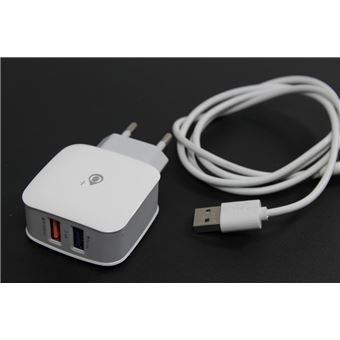 Carregador + Cabo One+ para DOOGEE Mix 2 2.4A 220V - 1