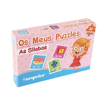 Os meus Puzzles - As Sílabas -  Europrice - 1