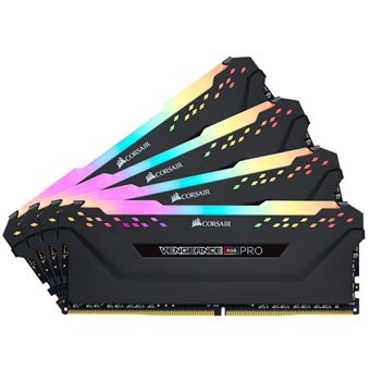 Módulo de Memória Corsair Vengeance CMW32GX4M4C3600C18 | Preto - 1