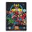 Caderno Capa Polipropileno A4 4X4 Marvel Comics Avengers_0