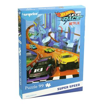 Puzzle Europrice Lets Race - Super Speed | 99 Peças - 1