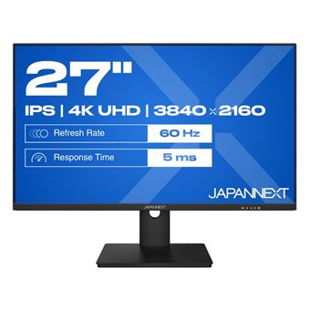 Monitor JAPANNEXT JN-IPS270UHD60F | LED | 4K UHD | 5 ms | 60 Hz | 27" | E - 1