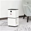 Desumidificador Elétrico HOMCOM | Portátil | Temporizador de Baixo Ruído | 178 W | 15-25 m² - Branco