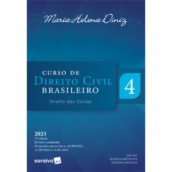 Curso De Direito Civil Brasileiro - Direito Das Coisas - Vol. 4 -37ª Edição 2023 - 1
