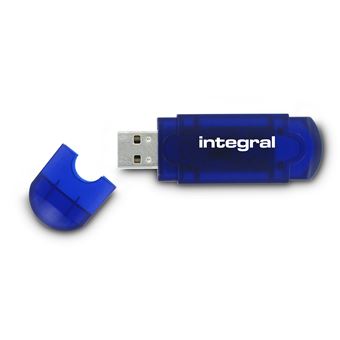 Unidade de Memória Usb Integral INFD64GBEVOBL | Azul - 1
