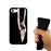 Capa Hapdey para iPhone 7 - 8 Design Fique Fora do Escuro em Silicone Flexível e TPU Preto_3