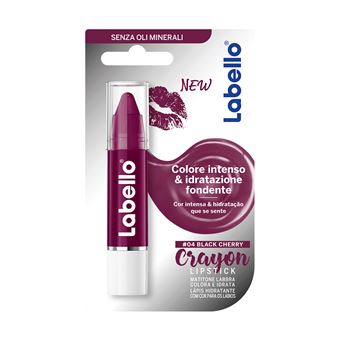 Bálsamo Labial Labello Crayon Lipstick Black Cherry - 1