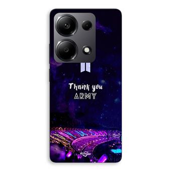 Capa Maniacase para Xiaomi Redmi Note 13 Pro 4G | BTS exército grupo BTS rei do K-pop - 1