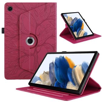 Capa ZURSANA para Samsung Galaxy Tab A9+/A9 Plus 11 " 2023 SM-X210/SM-X215/SM-X216 | Pele PU | Suporte Giratório 360 Graus | Vermelho - 1