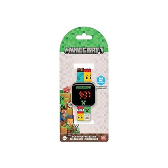 Relógio LED Criança / LED Watch Minecraft Kids Euroswan - 1