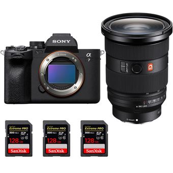 Sony Alpha 7 IV ( A7IV ) + FE 24-70mm f/2.8 GM II + 3 SanDisk 128GB Extreme PRO UHS-II SDXC 300 MB/s + PDF 20 Técnicas para Melhorar as suas Fotografias - 1