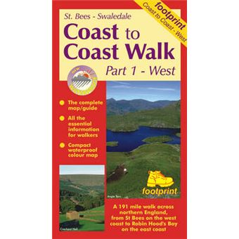 Coast To Coast Walk Stbees To Swaledale Pt 1 Long Distance Walks Maps - 1